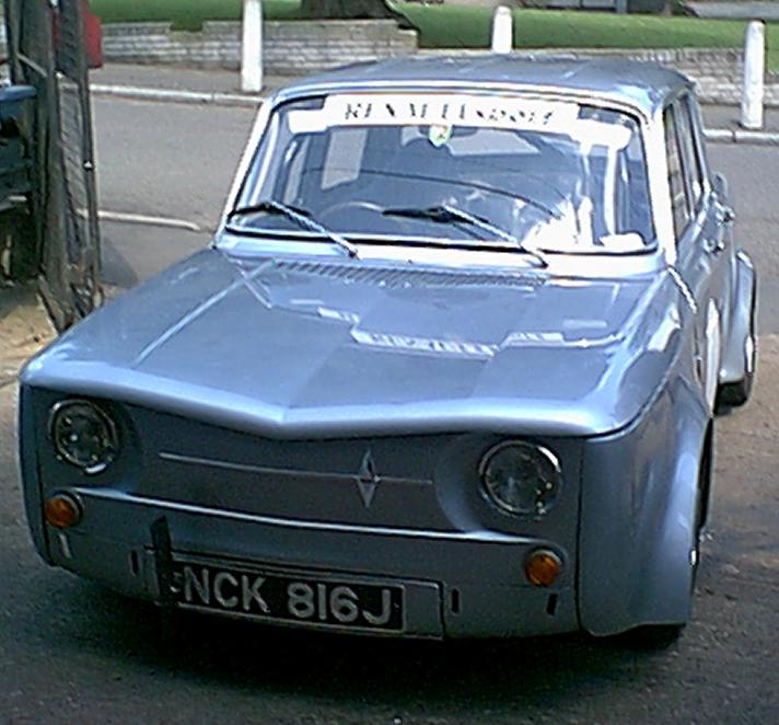 One of our customers successful Renault 8 Gordini race car